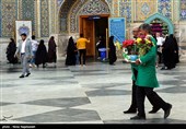 حال و هوای حرم مطهر رضوی در آستانه میلاد امام رضا (ع)
