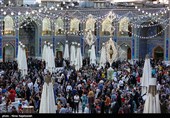 حال و هوای حرم مطهر رضوی در آستانه میلاد امام رضا (ع)