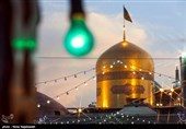 حال و هوای حرم مطهر رضوی در آستانه میلاد امام رضا (ع)