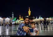 حال و هوای حرم مطهر رضوی در آستانه میلاد امام رضا (ع)