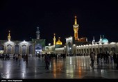حال و هوای حرم مطهر رضوی در آستانه میلاد امام رضا (ع)