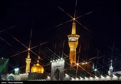 حال و هوای حرم مطهر رضوی در آستانه میلاد امام رضا (ع)