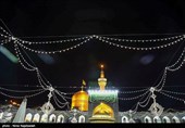 حال و هوای حرم مطهر رضوی در آستانه میلاد امام رضا (ع)