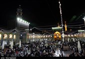 حال و هوای حرم مطهر رضوی در آستانه میلاد امام رضا (ع)