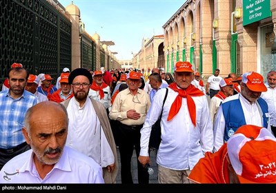 حضور اولین کاروان های ایرانی در مدینه النبی