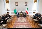 دیداررئیس شورای مصلحت خلق ترکمنستان با رئیس مجمع تشخیص مصلحت نظام