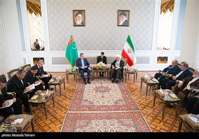 دیداررئیس شورای مصلحت خلق ترکمنستان با رئیس مجمع تشخیص مصلحت نظام