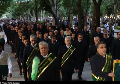  اجتماع بزرگ خادمیاران امام رضا (ع) در اصفهان + تصاویر 