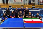 پاراتنیس روى میز جهانى| تیم ایران با 6 مدال به کار خود پایان داد