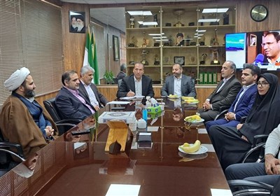 نشست مشترک روسای فدراسیون هاکی و دانش آموزی با معاونت تربیت بدنی و سلامت آموزش و پرورش تهران