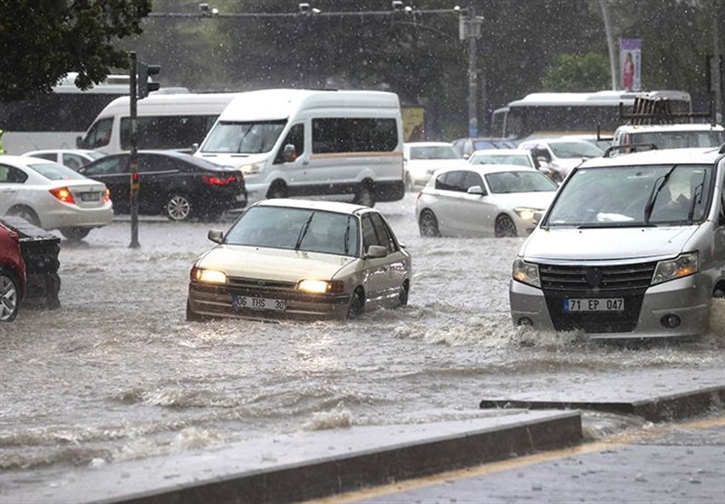 Streets of Turkish Capital Flooded after Heavy Downpours (+Video)