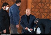 محمدباقر قالیباف رئیس مجلس شورای اسلامی در مراسم سی و چهارمین سالگرد ارتحال امام خمینی (ره)