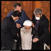 آیت الله احمد جنتی به مراسم سی و چهارمین سالگرد ارتحال امام خمینی (ره)