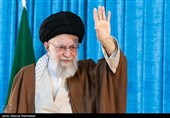 حضرت آیت الله خامنه ای رهبر معظم انقلاب اسلامی در مراسم سی و چهارمین سالگرد ارتحال امام خمینی (ره)