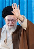 حضرت آیت الله خامنه ای رهبر معظم انقلاب اسلامی در مراسم سی و چهارمین سالگرد ارتحال امام خمینی (ره)