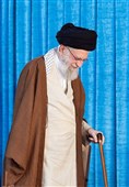 حضرت آیت الله خامنه ای رهبر معظم انقلاب اسلامی در مراسم سی و چهارمین سالگرد ارتحال امام خمینی (ره)