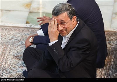 محمود احمدی نژاد در مراسم بزرگداشت سی و چهارمین سالگرد ارتحال امام خمینی(ره)