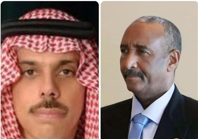  گفت‌وگوی ژنرال البرهان با وزیر خارجه عربستان درباره تحولات سودان 