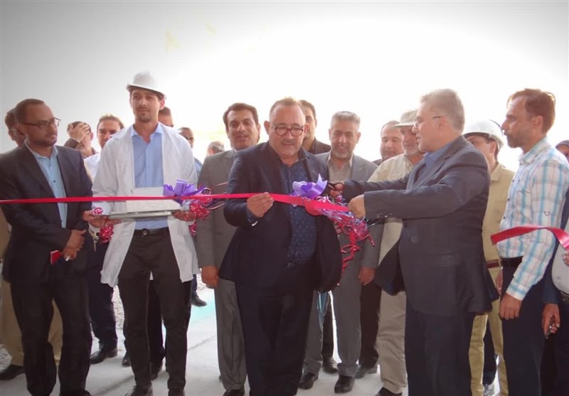 افتتاح بزرگترین واحد تولید آهک خاورمیانه در استان بوشهر با حضور معاون وزیر کشور