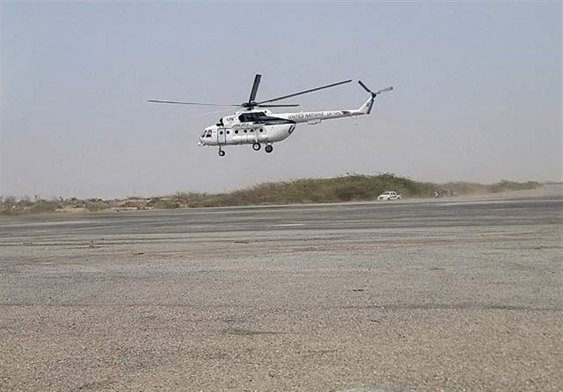هبوط طائرة أممیة بمطار الحدیدة ضمن الترتیبات اللوجستیة لإنقاذ خزان صافر