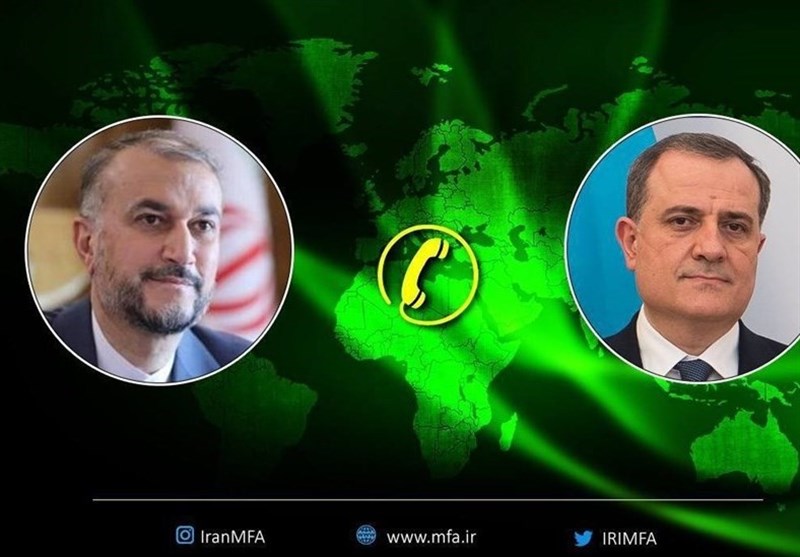 مباحثات هاتفیة بین وزیری خارجیة ایران واذربیجان