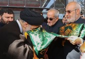 حرکت قطار از ایستگاه راه‌آهن خاوران به مقصد مشهد با بدرقه رئیس جمهور + فیلم