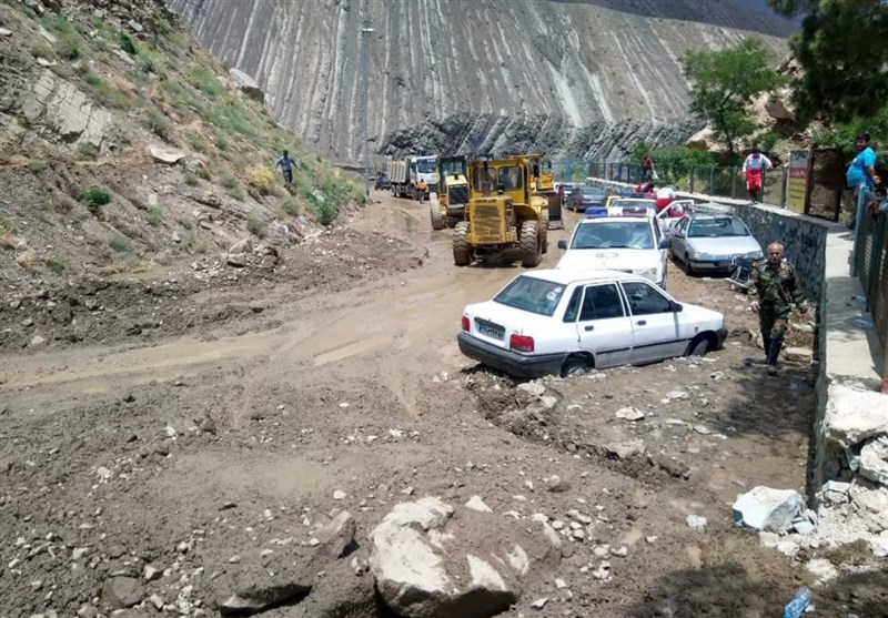 آخرین وضعیت جاده چالوس پس از سیل/ تلاش شبانه‌روزی برای بازگشایی پنجمین جاده زیبای جهان