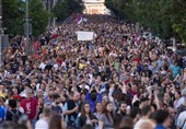 تظاهرات مجدد گسترده ضد دولتی در صربستان