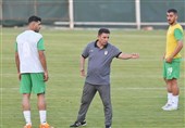 مرور بازی ترکیبی و ضربات ایستگاهی در تمرین تیم ملی فوتبال ایران