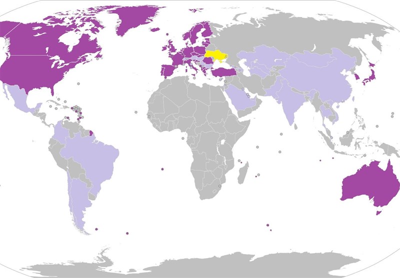 تحولات اوکراین| کدام کشورها از روسیه در مقابله با غرب حمایت می‌کنند؟
