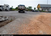 انتقال ذرت های آلوده بندر امیر آبّاد - مازندران
