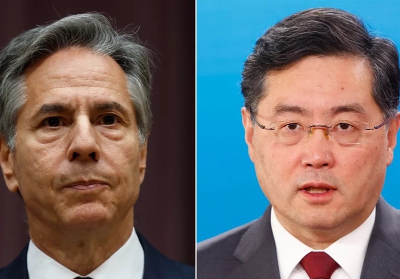 تماس تلفنی بلینکن با وزیر خارجه چین قبل از سفر به پکن
