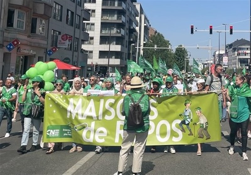 Healthcare Workers in Belgium Rally against Poor Working Conditions