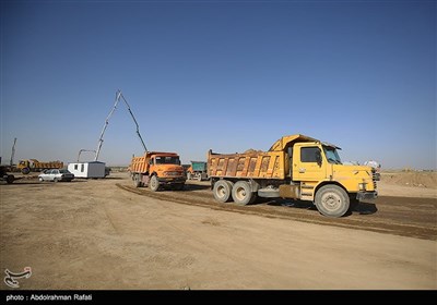 آیین شروع عملیات اجرای پروژه طرح ملی مسکن استان همدان