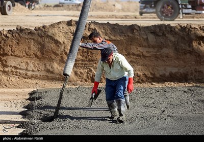 آیین شروع عملیات اجرای پروژه طرح ملی مسکن استان همدان