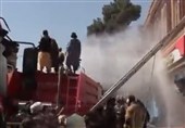 آتش‌سوزی 300 مغازه در هرات
