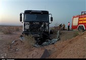 برخورد تریلی با سواری در قزوین 3 کشته و مصدوم برجا گذاشت