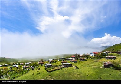 طبیعت زیبای جاده اسالم به خلخال