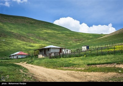 طبیعت زیبای جاده اسالم به خلخال