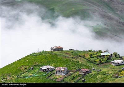 طبیعت زیبای جاده اسالم به خلخال