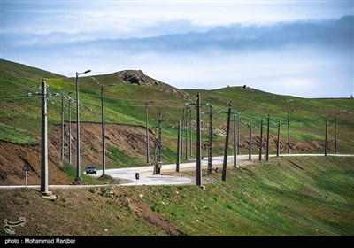 طبیعت زیبای جاده اسالم به خلخال