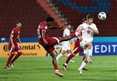 تساوی یک نیمه‌ای نوجوانان ایران و قطر در مسابقات قهرمانی آسیا