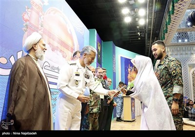 اختتامیه جشنواره زوج های جوان نیروهای مسلح در مشهد