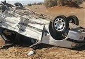 واژگونی ‌پژو پارس در محور شاهرود ـ میامی با 2 کشته
