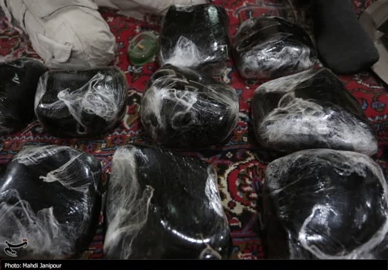 کشف 93 کیلو موادمخدر از یک خانه در مشهد