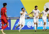 جام ملت‌های زیر 17 سال آسیا| پیروزی یک نیمه‌ای ایران مقابل کره جنوبی