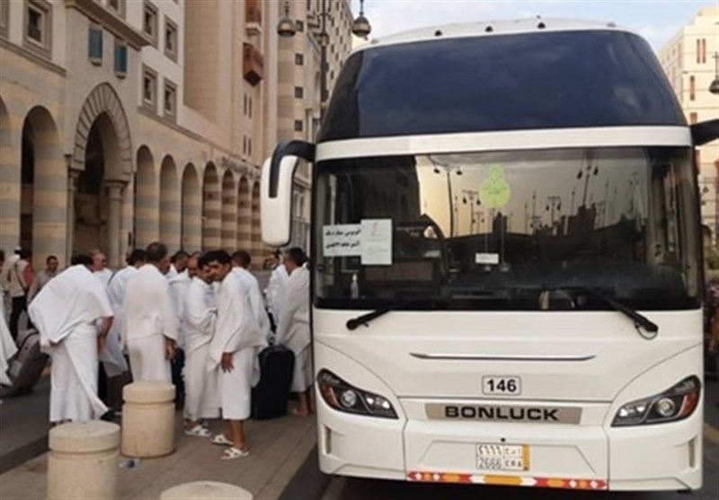 فعالیت اتوبوس‌های مکه برای انتقال زائران به مسجدالحرام متوقف شد
