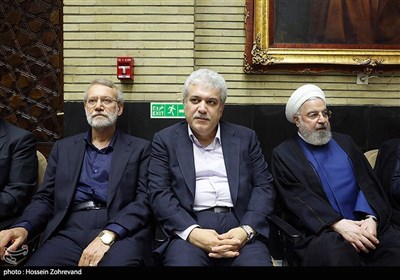 حسن روحانی، سورنا ستاری و علی لاریجانی