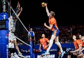 لیگ ملت‌های والیبال| شکست حسرت‌انگیز ایران مقابل هلند