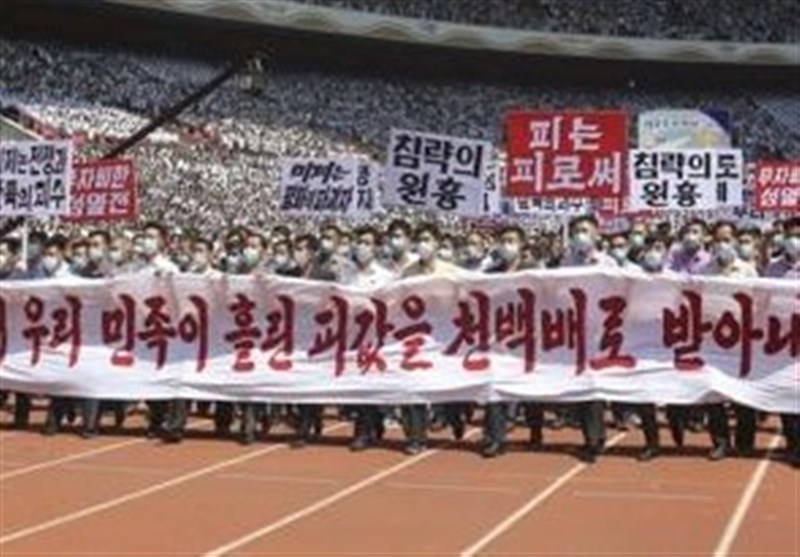 Thousands of North Koreans March in Anti-US Rallies As Country Marks Korean War Anniversary